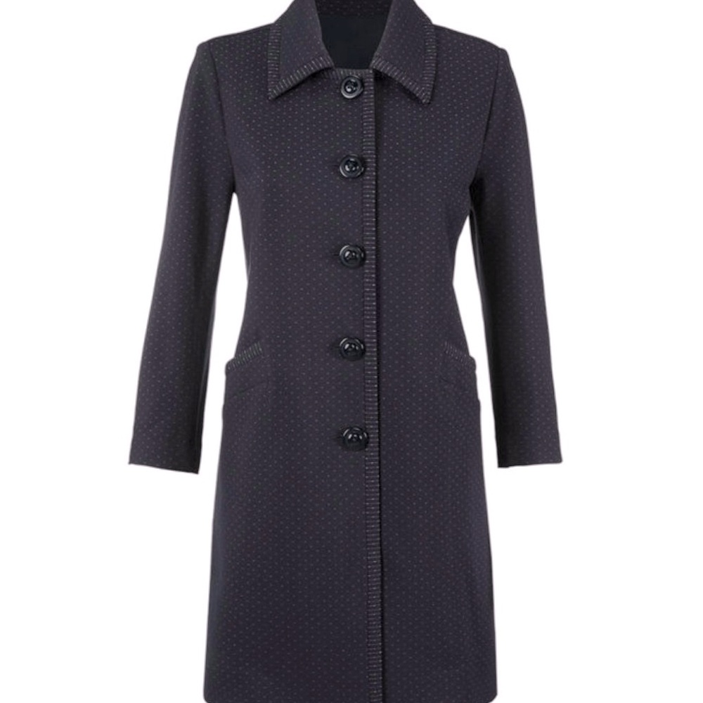 Cabi Carriage Jacket. Navy blue. Size large.